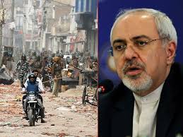 ಇರಾನ್ ವಿದೇಶಾಂಗ ಸಚಿವರ ಹೇಳಿಕೆಗೆ  ಭಾರತ ಪ್ರತಿಭಟನೆ